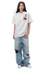 MEDM SS25 Flowers Embroidery Tee