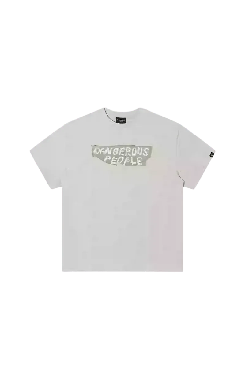 Dangerous People Front Patch Tee - ShaLaoBan