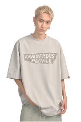 Dangerous People Front Patch Tee - ShaLaoBan
