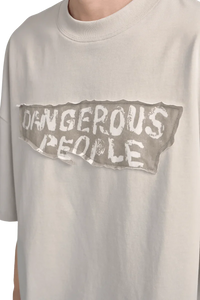 Dangerous People Front Patch Tee - ShaLaoBan