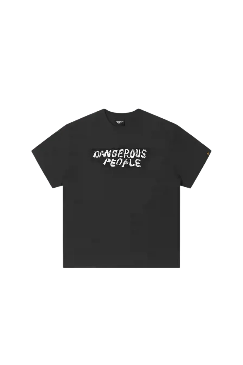 Dangerous People Front Patch Tee - ShaLaoBan