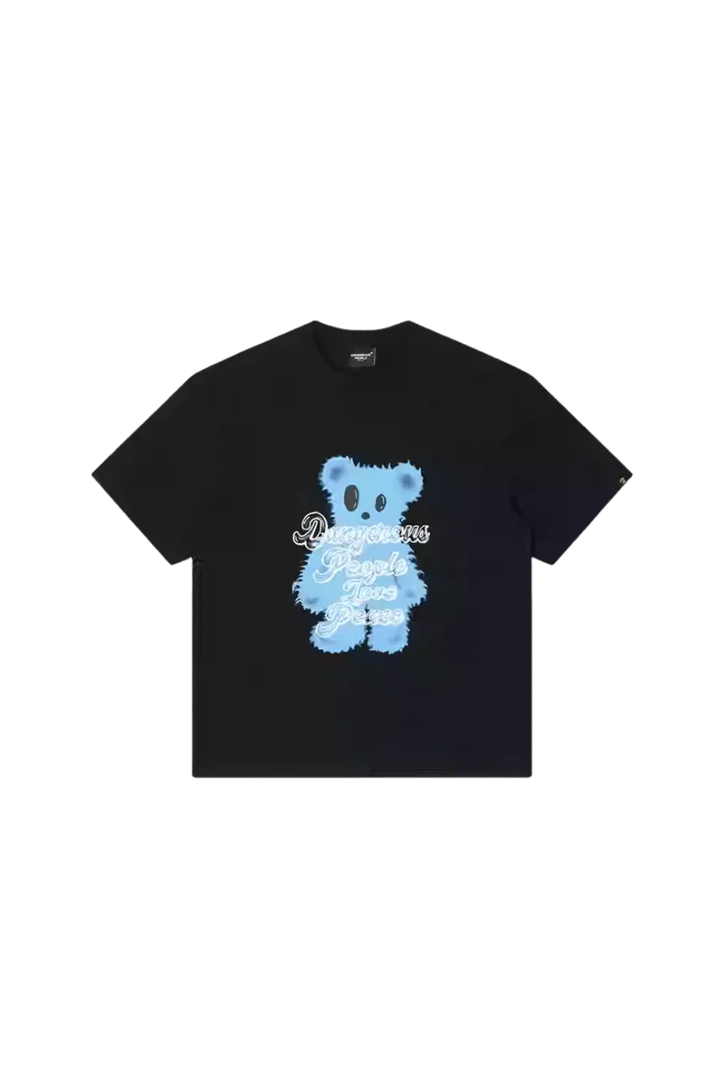 Dangerous People Furry Bear Tee - ShaLaoBan