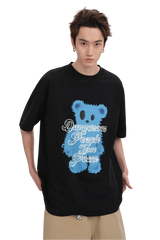 Dangerous People Furry Bear Tee - ShaLaoBan