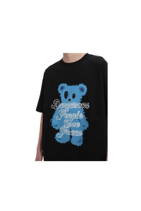 Dangerous People Furry Bear Tee - ShaLaoBan