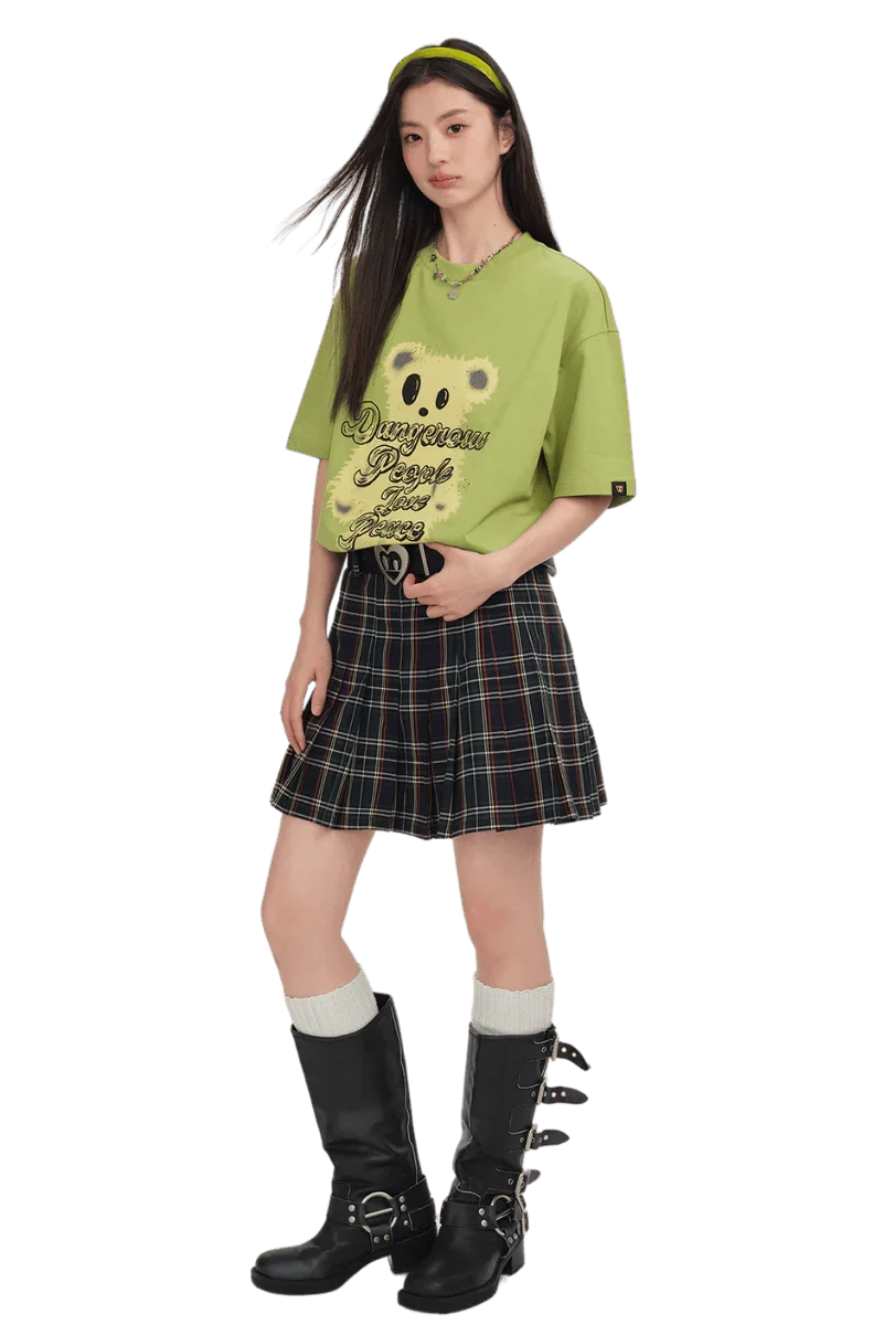 Dangerous People Furry Bear Tee - ShaLaoBan