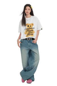 Dangerous People Furry Bear Tee - ShaLaoBan