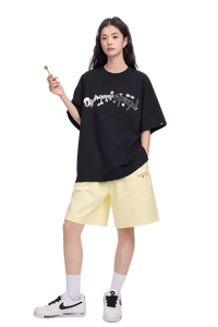 Dangerous People Gemstone Letter Tee - ShaLaoBan
