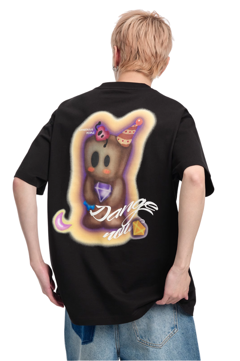 Dangerous People Gemstone Paper Bag Man Tee