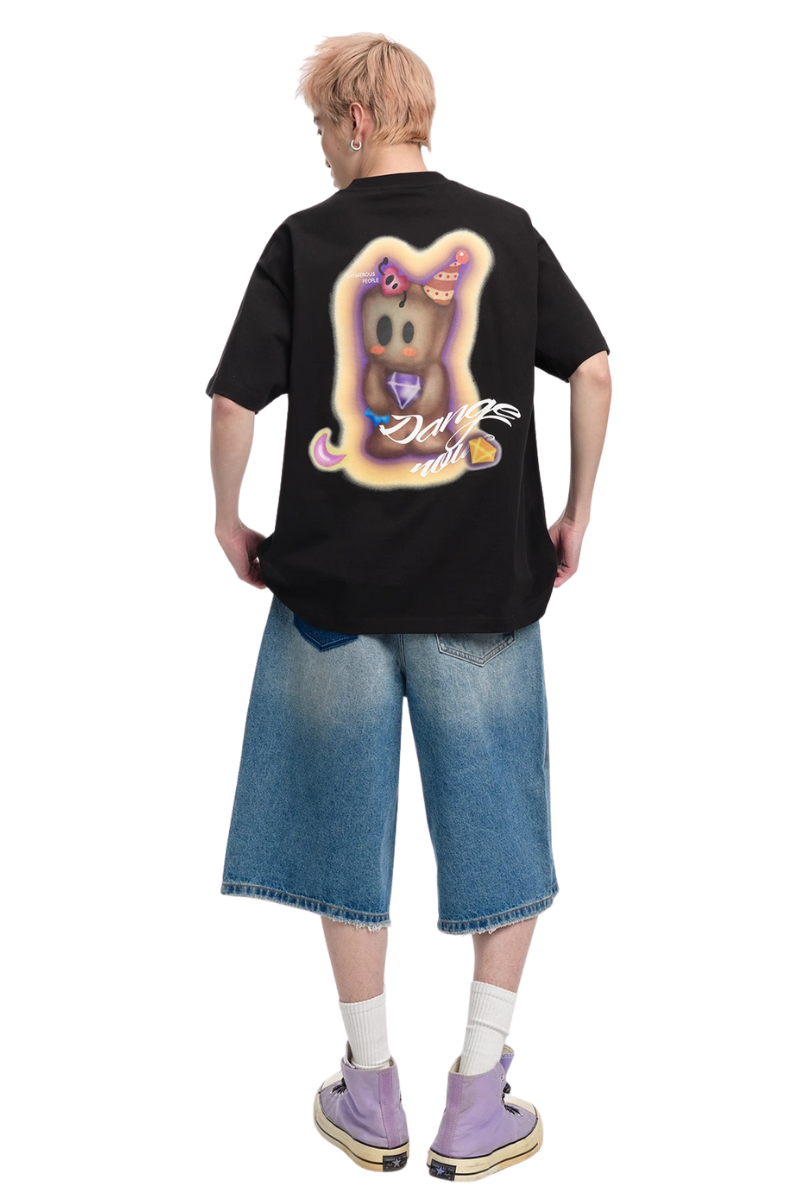 Dangerous People Gemstone Paper Bag Man Tee