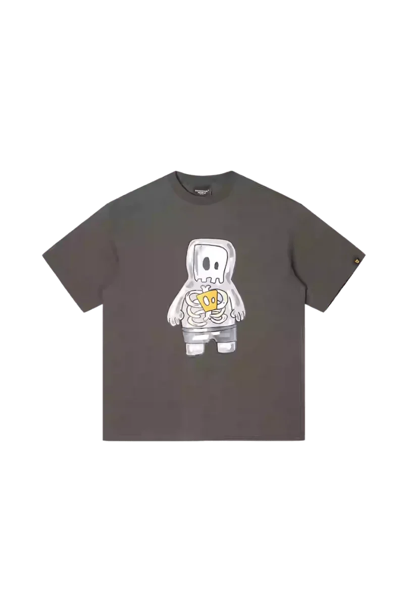 Dangerous People Glow In Dark Skeleton Tee - ShaLaoBan