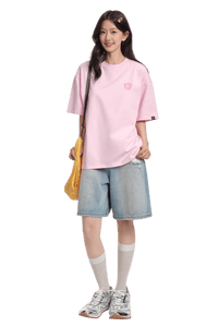 Dangerous People Gradient Outline Back Print Tee - ShaLaoBan