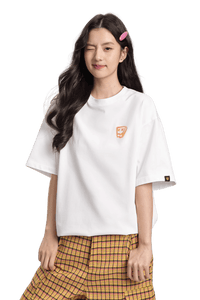Dangerous People Gradient Outline Back Print Tee - ShaLaoBan