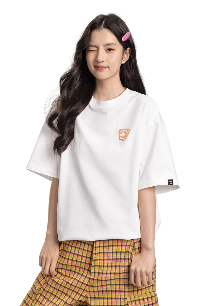 Dangerous People Gradient Outline Back Print Tee - ShaLaoBan