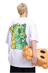 Dangerous People Gummy Bear EmbroideryTee - ShaLaoBan