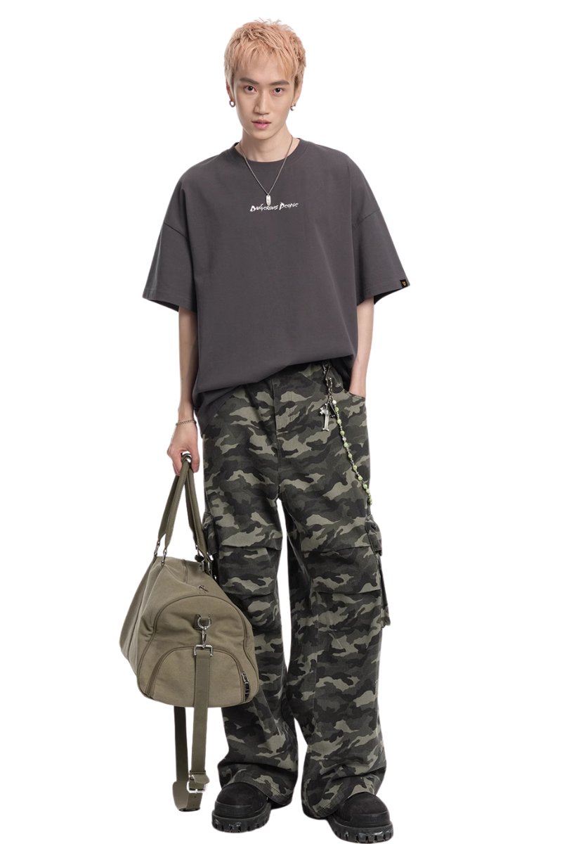 Dangerous People Halo Angel Graffiti Tee