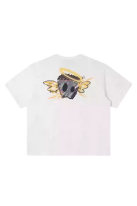 Dangerous People Halo Angel Graffiti Tee