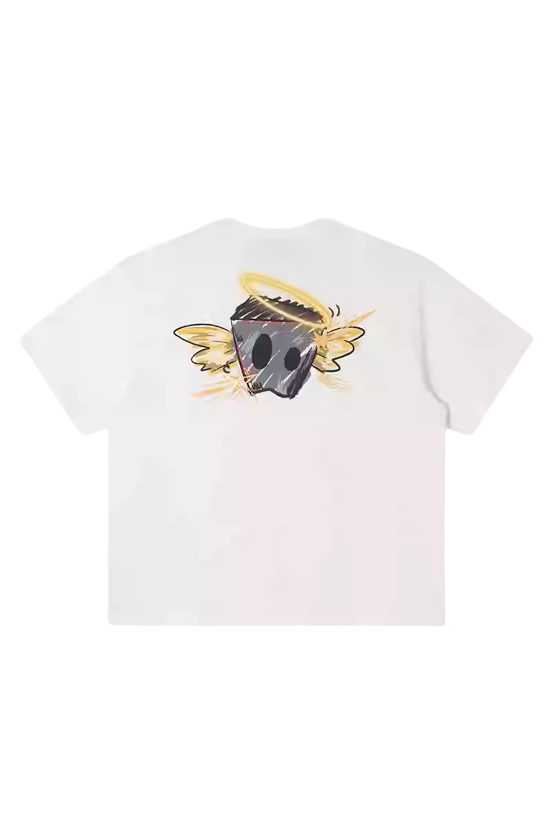 Dangerous People Halo Angel Graffiti Tee