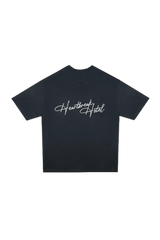 Innersect Heart Embroidery Tee - ShaLaoBan