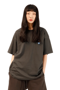Innersect Heart Embroidery Tee - ShaLaoBan