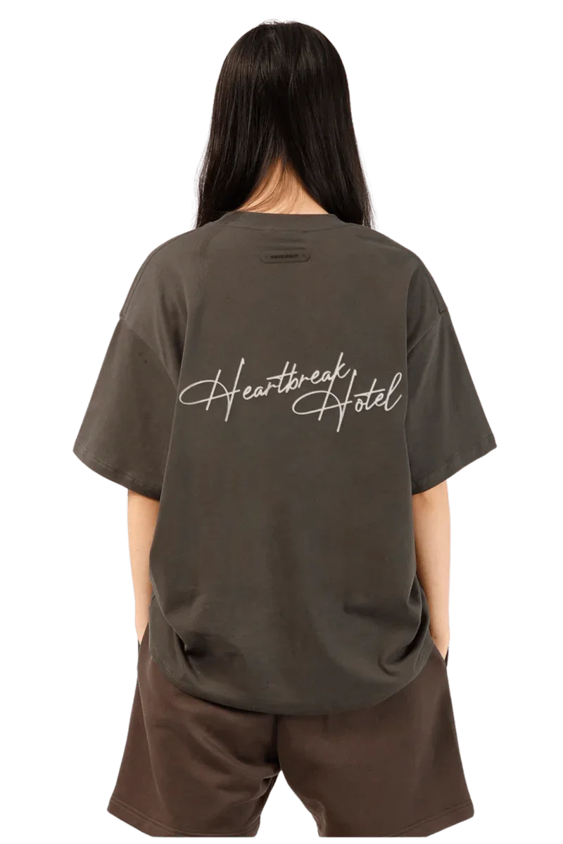 Innersect Heart Embroidery Tee - ShaLaoBan