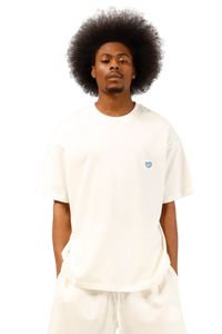 Innersect Heart Embroidery Tee - ShaLaoBan