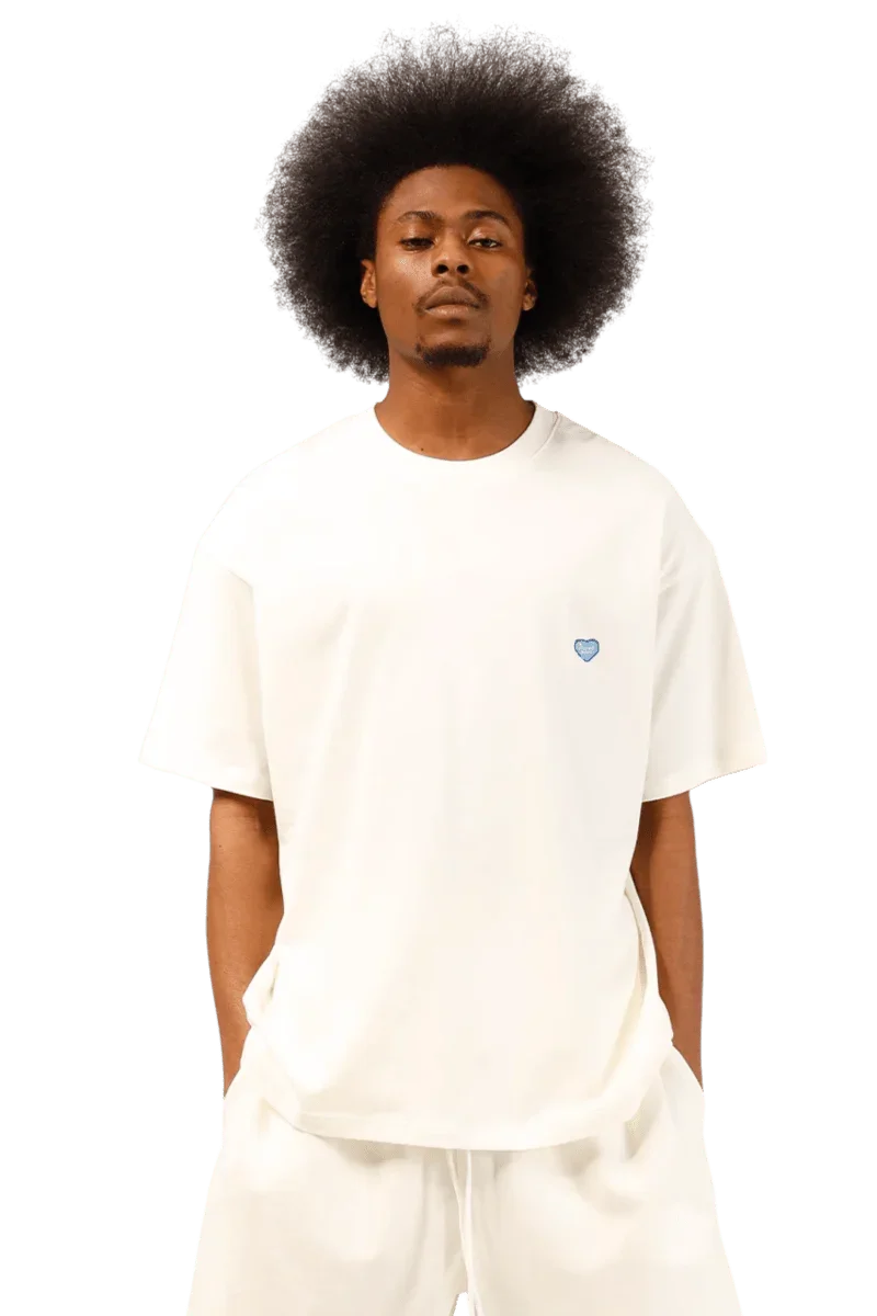 Innersect Heart Embroidery Tee - ShaLaoBan