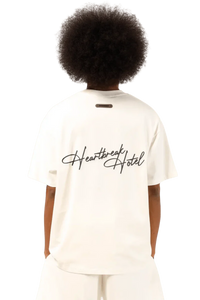 Innersect Heart Embroidery Tee - ShaLaoBan