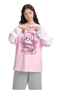 Dangerous People Heart Graffiti Tee - ShaLaoBan
