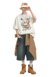 Dangerous People Heart Graffiti Tee - ShaLaoBan