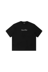 Dangerous People Heavy Weight Basic Cursive Tee - ShaLaoBan