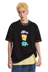 Dangerous People Heavy Weight Outline Tee - ShaLaoBan