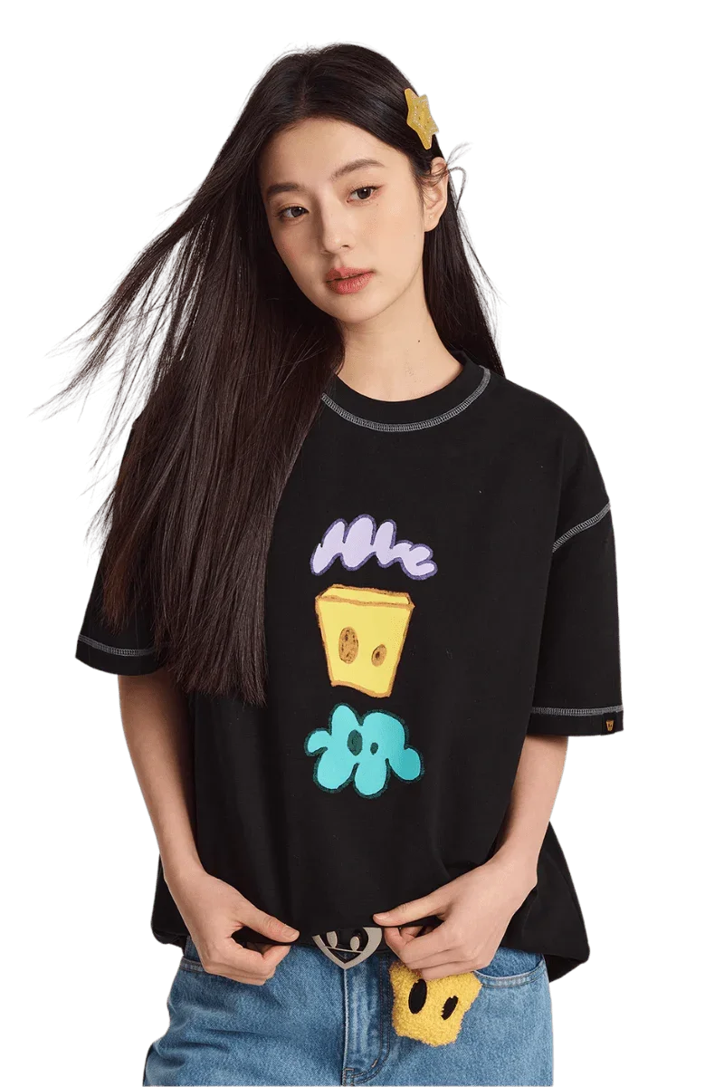Dangerous People Heavy Weight Outline Tee - ShaLaoBan