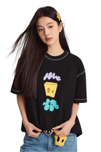 Dangerous People Heavy Weight Outline Tee - ShaLaoBan