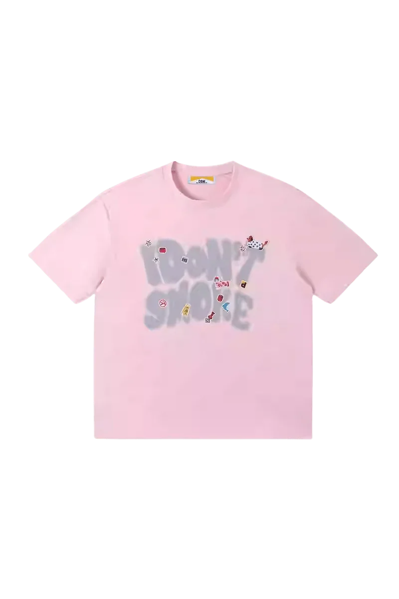 IDontSmoke Bold Graffiti Spray Tee
(Sorona Material) - ShaLaoBan