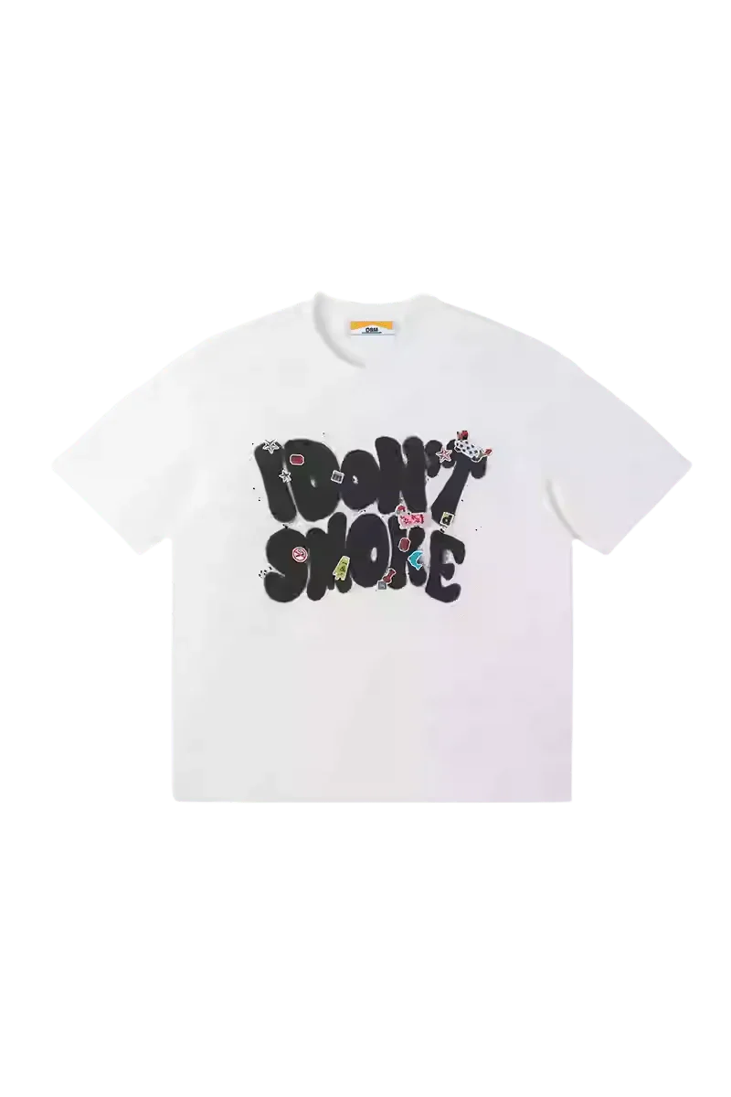 IDontSmoke Bold Graffiti Spray Tee
(Sorona Material) - ShaLaoBan