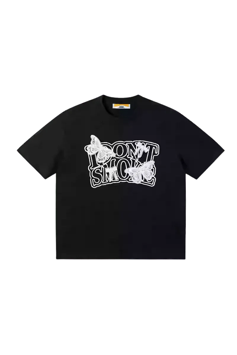 IDontSmoke Butterfly Lace Tee
(Sorona Material) - ShaLaoBan