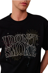 IDontSmoke Fireworks Embroidery Tee
(Sorona Material) - ShaLaoBan