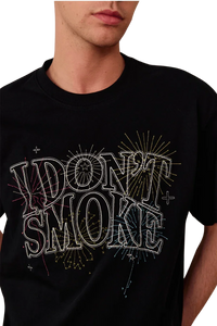 IDontSmoke Fireworks Embroidery Tee
(Sorona Material) - ShaLaoBan