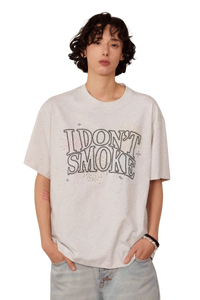 IDontSmoke Fireworks Embroidery Tee
(Sorona Material) - ShaLaoBan
