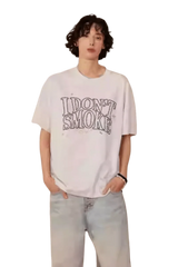 IDontSmoke Fireworks Embroidery Tee
(Sorona Material) - ShaLaoBan