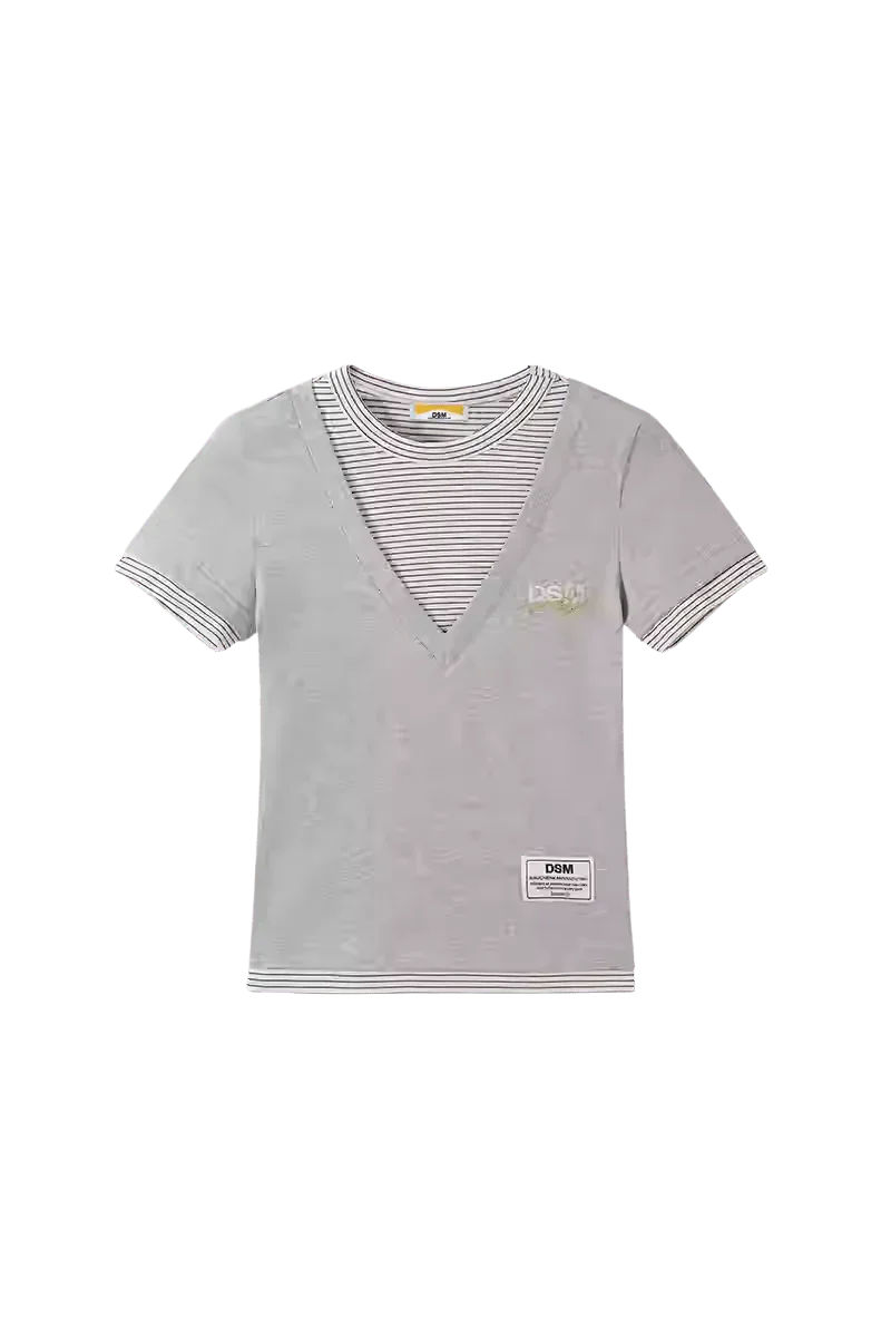 IDontSmoke Ladies Two-Piece Imitation Tee - ShaLaoBan