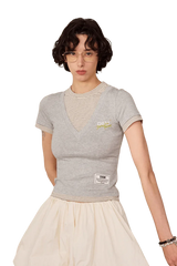 IDontSmoke Ladies Two-Piece Imitation Tee - ShaLaoBan