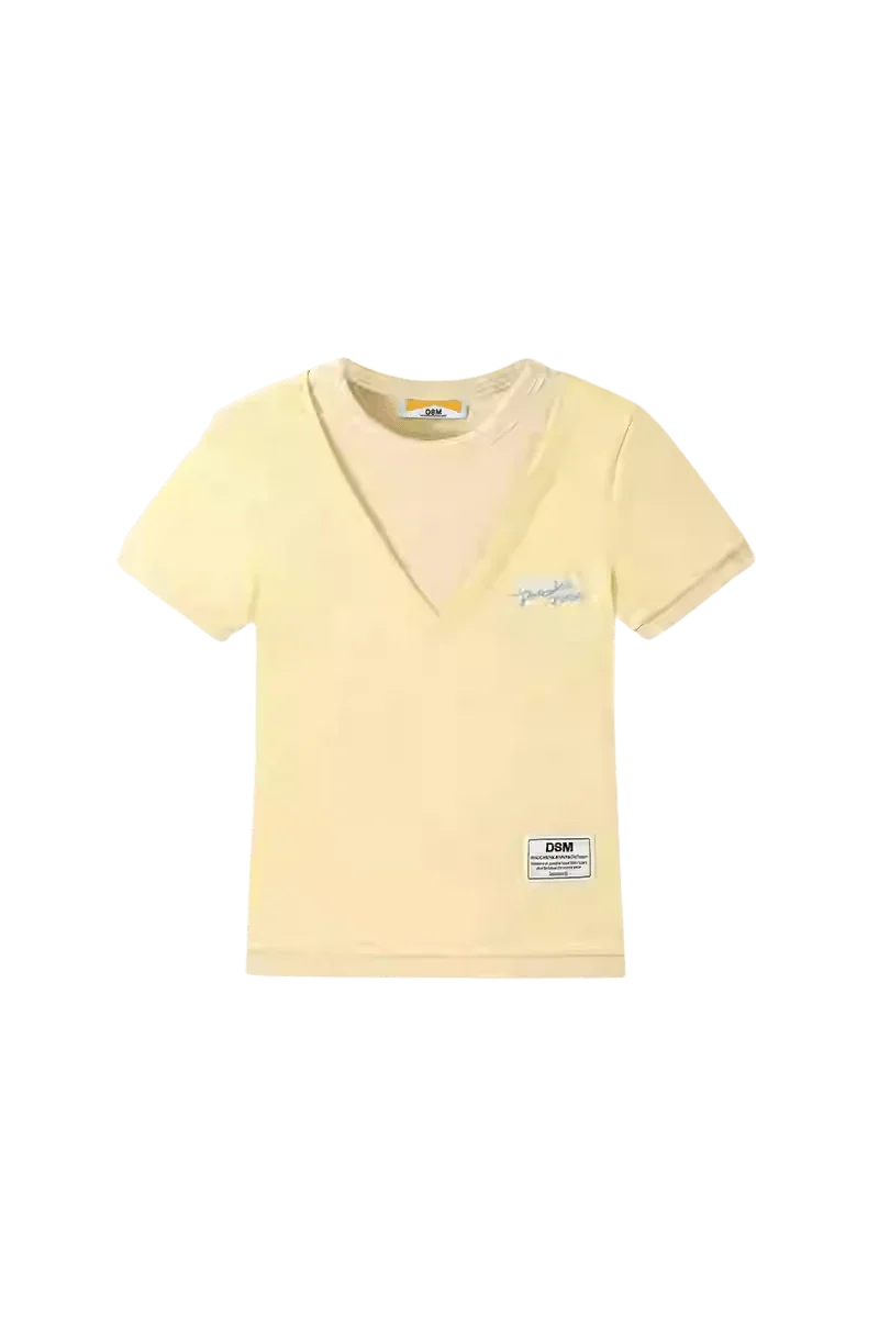 IDontSmoke Ladies Two-Piece Imitation Tee - ShaLaoBan