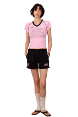IDontSmoke Ladies V-Neck Jersey Tee
(Sorona Material) - ShaLaoBan