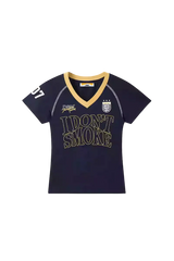 IDontSmoke Ladies V-Neck Jersey Tee
(Sorona Material) - ShaLaoBan