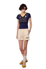 IDontSmoke Ladies V-Neck Jersey Tee
(Sorona Material) - ShaLaoBan