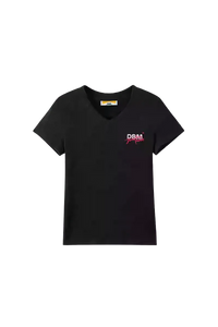 IDontSmoke Ladies V-Neck Ripple Tee - ShaLaoBan
