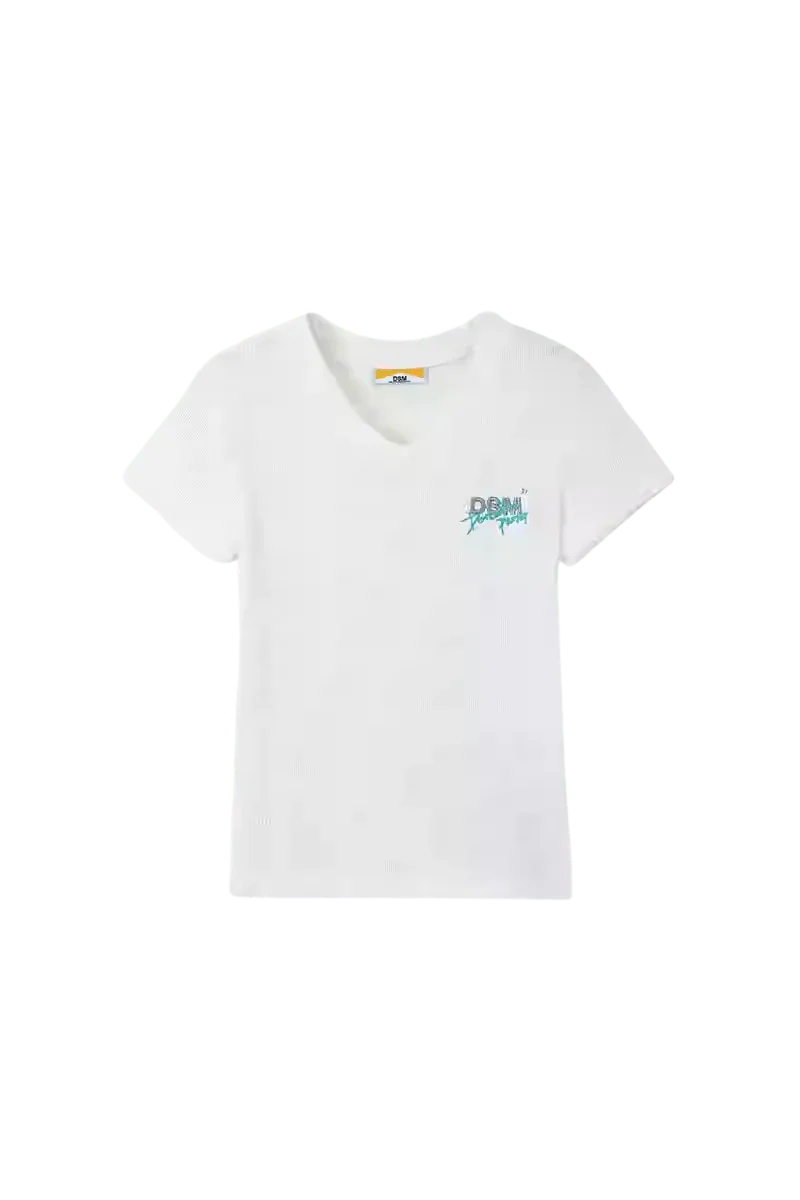 IDontSmoke Ladies V-Neck Ripple Tee - ShaLaoBan
