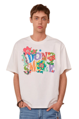 IDontSmoke Rainbow Crayon Floral Tee
(Sorona Material) - ShaLaoBan