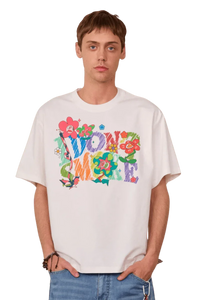 IDontSmoke Rainbow Crayon Floral Tee
(Sorona Material) - ShaLaoBan